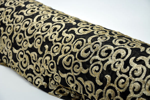 Embroidered Chiffon/Georgette Design 01  