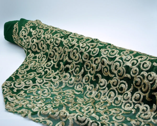 Embroidered Chiffon/Georgette Design 01  