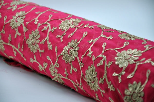 Embroidered Chiffon/Georgette Design 02
