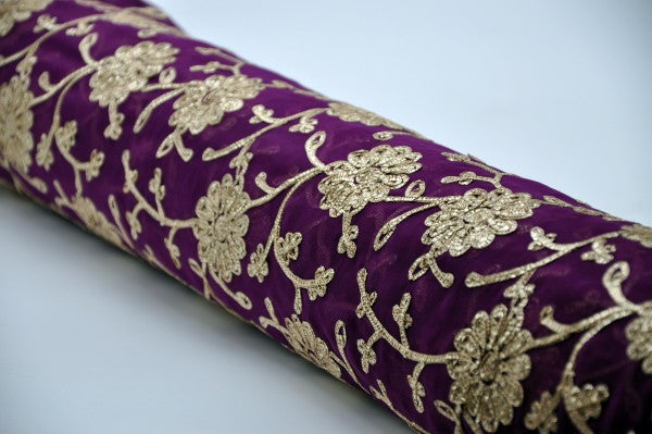 Embroidered Chiffon/Georgette Design 02