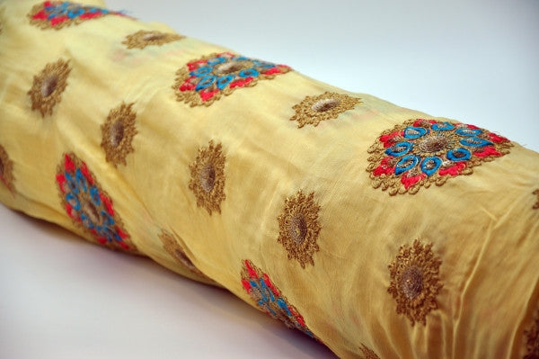 Embroidered Crepe Design 04