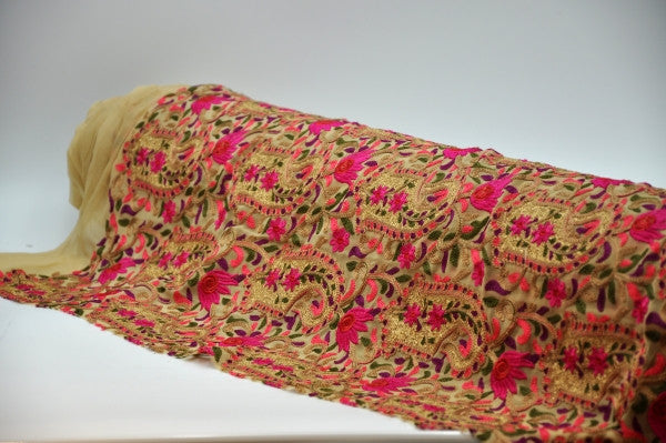 Embroidered Chiffon/Georgette Design 09