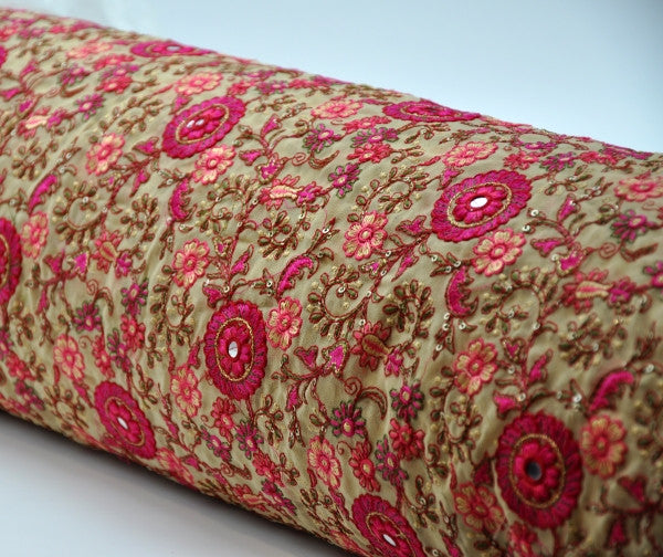 Embroidered Chiffon/Georgette Design 10