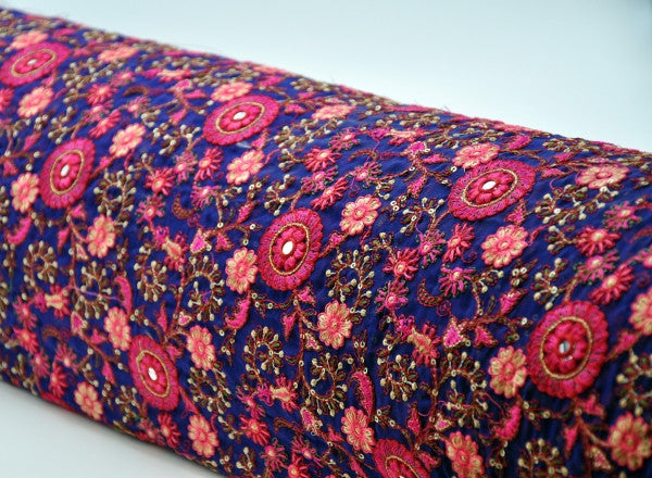 Embroidered Chiffon/Georgette Design 10