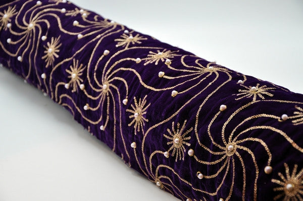 Embroidered Velvet Design 11