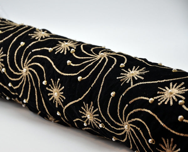 Embroidered Velvet Design 11