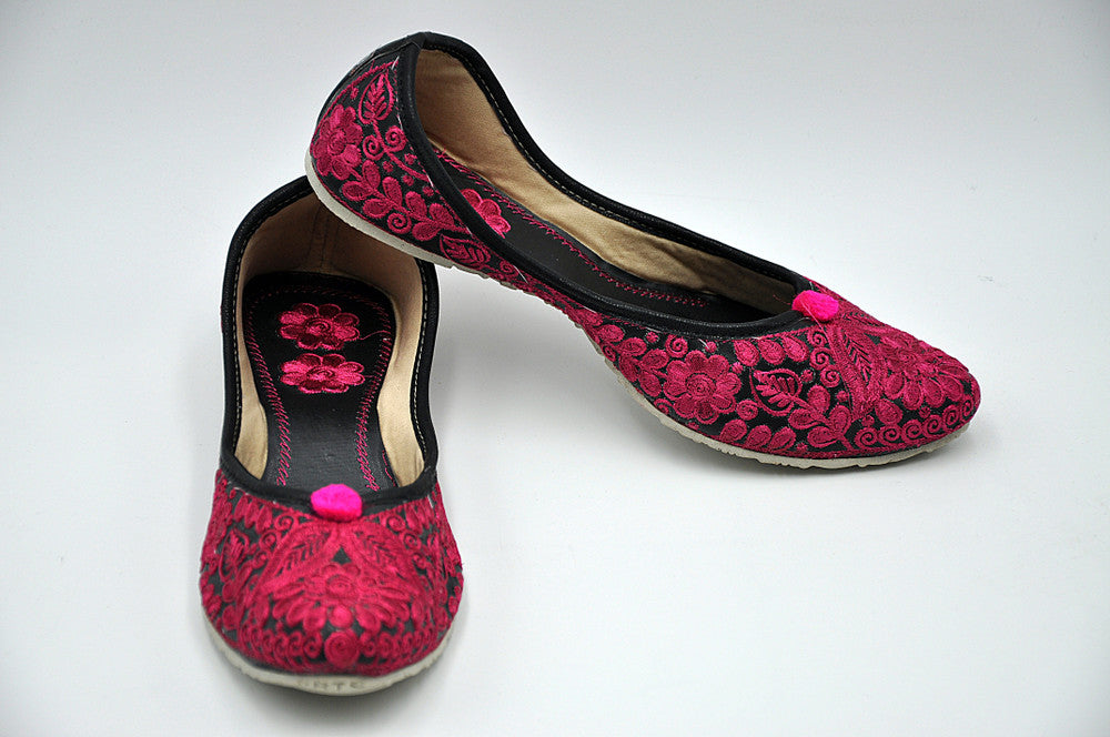 Punjabi Jutti (Hot Pink)