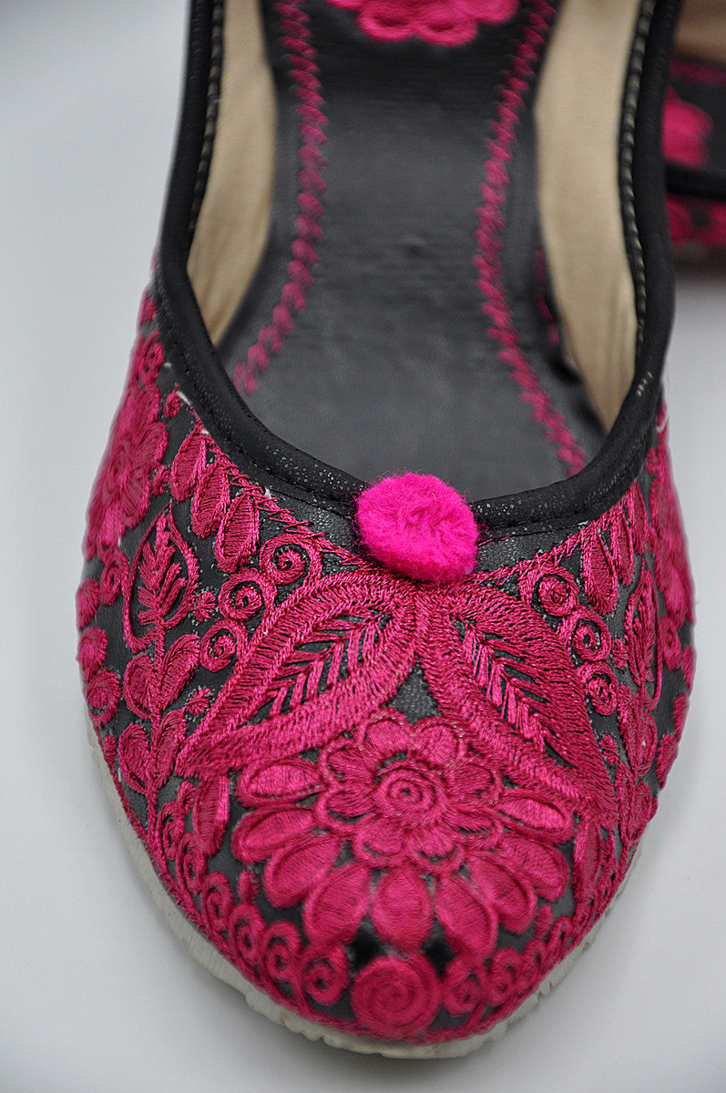 Punjabi Jutti (Hot Pink)
