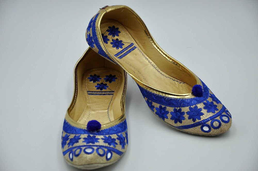 Punjabi Jutti (Royal Blue)