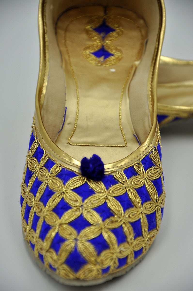 Punjabi Jutti (Royal Blue 2)