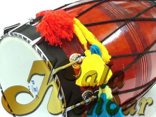 Trust us, there's nothing standard about this dhol, it's actually a very well made instrument