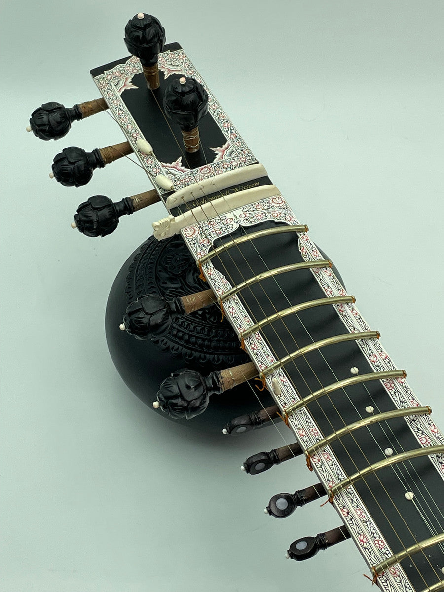 Gulab Pata KP Sitar - Ebony
