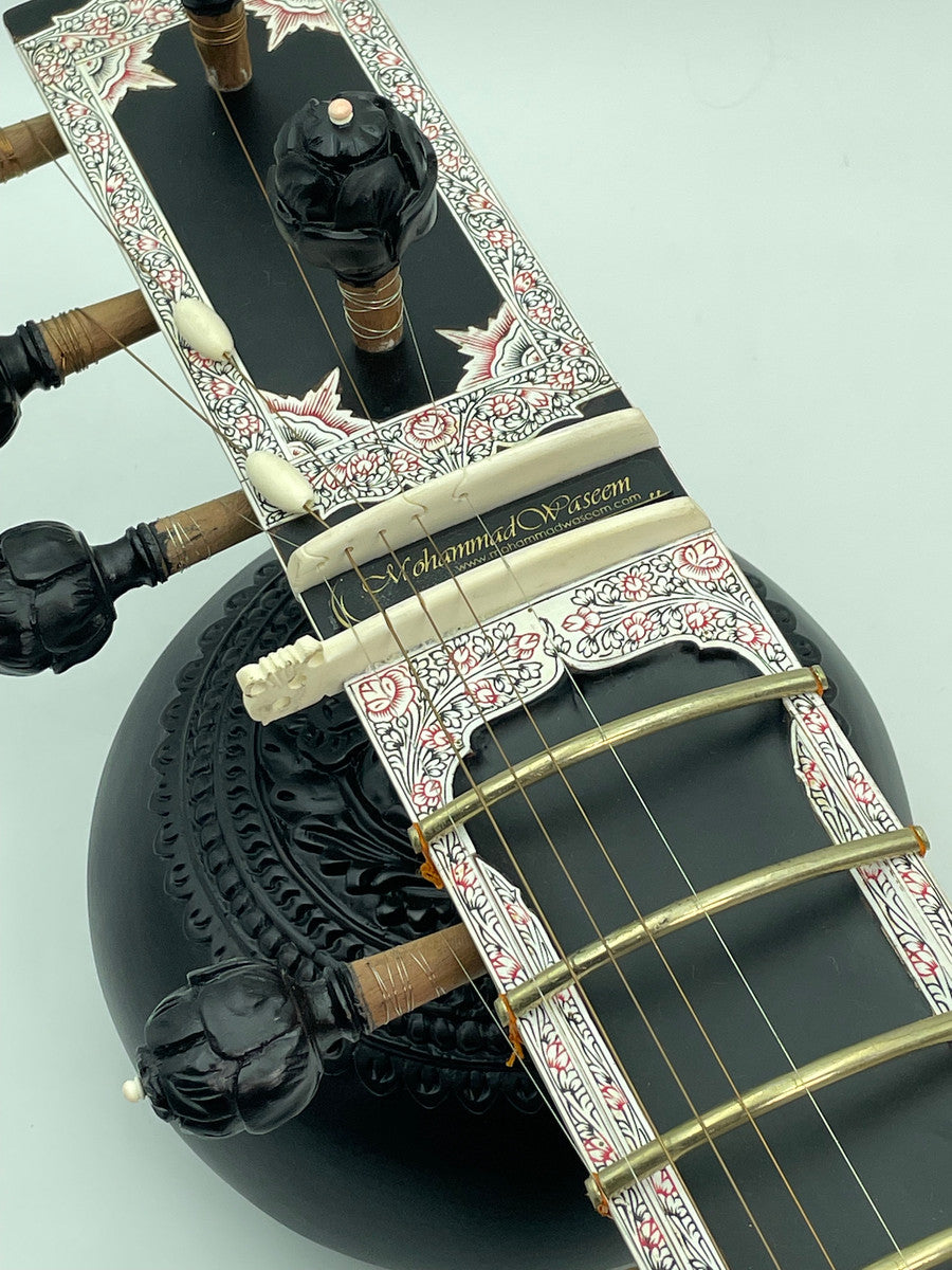 Gulab Pata KP Sitar - Ebony