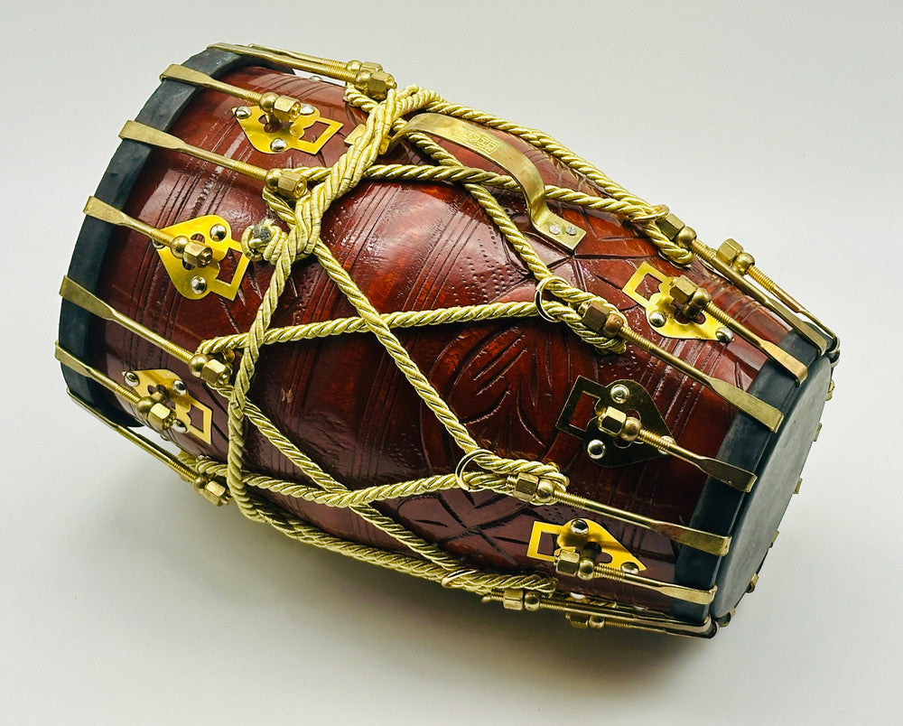 Golden Studio Dholak (16 Karrot)