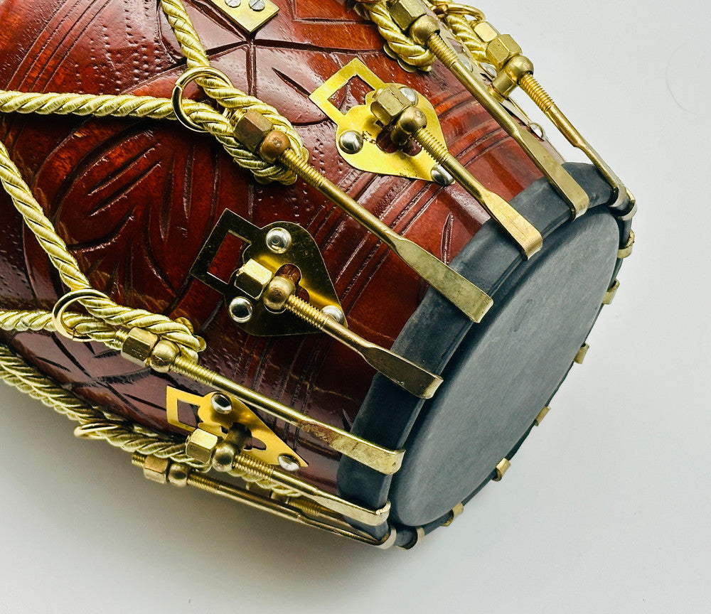 Golden Studio Dholak (16 Karrot)