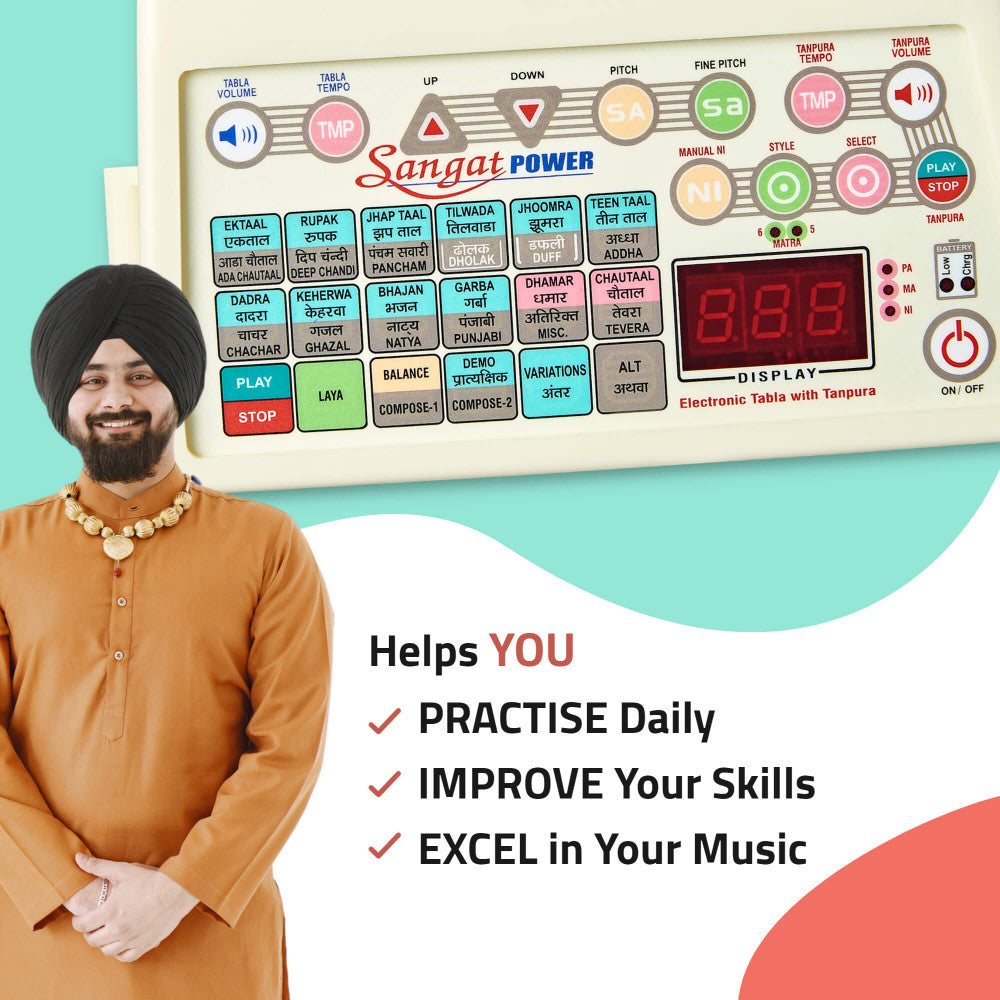 Sangat Power, Electronic Tanpura & Tabla Machine